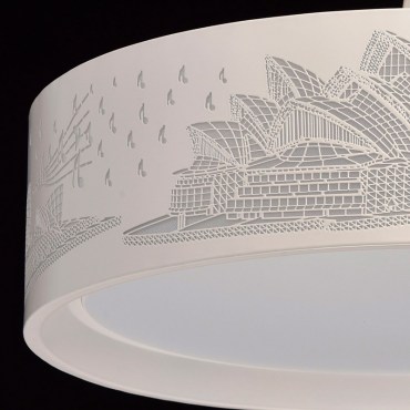 Люстра потолочная MW-Light 674016001 Ривз 50W LED